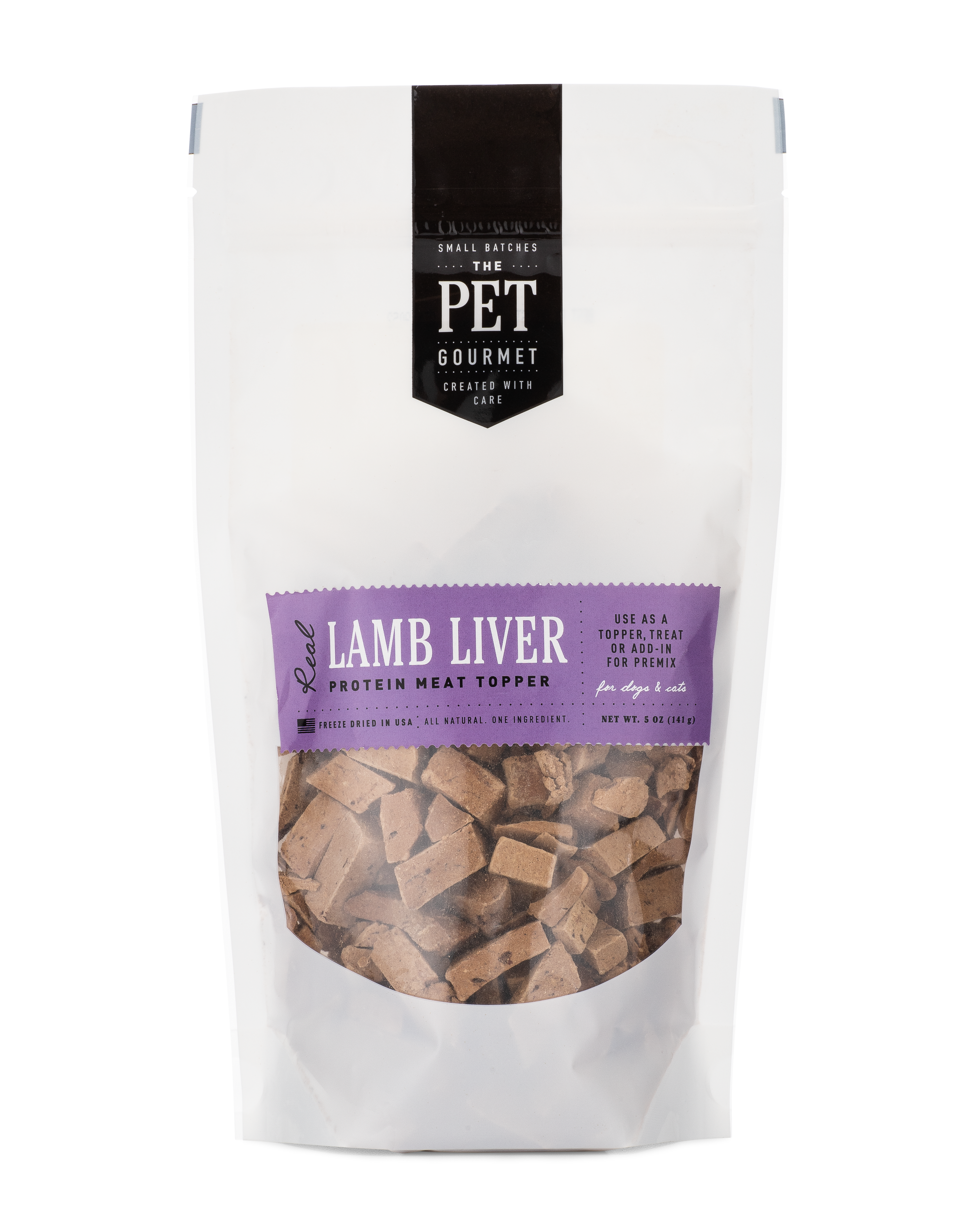 Freeze Dried Lamb Liver Dog Treat | The Pet Gourmet