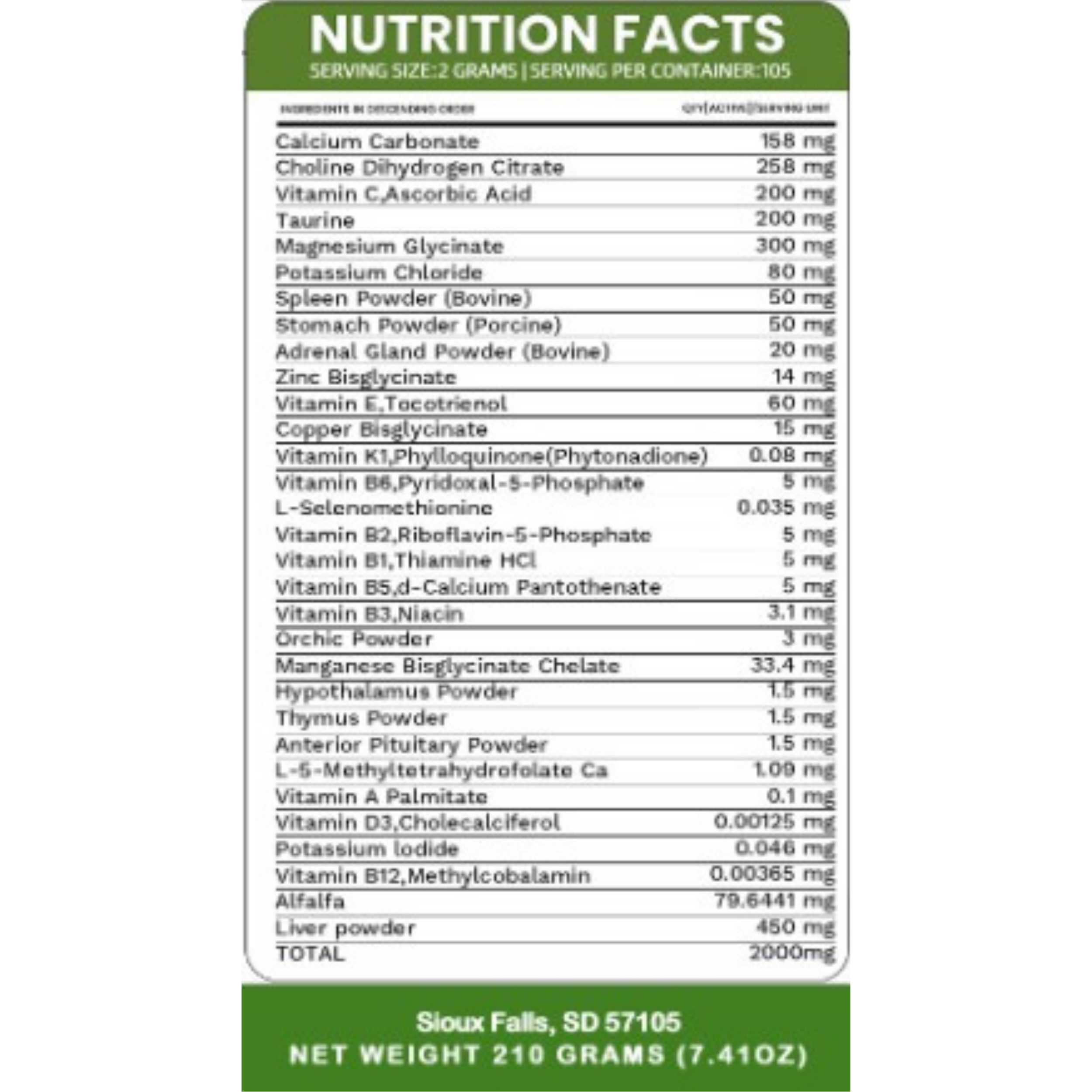 Holistic Total Body Support – Multivitamin & Glandular Supplement for Dogs & Cats | Dr. Ruth Roberts