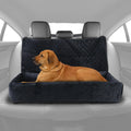Dog Car Seat for Large Dogs – Back Seat Booster Bed up to 100 lbs