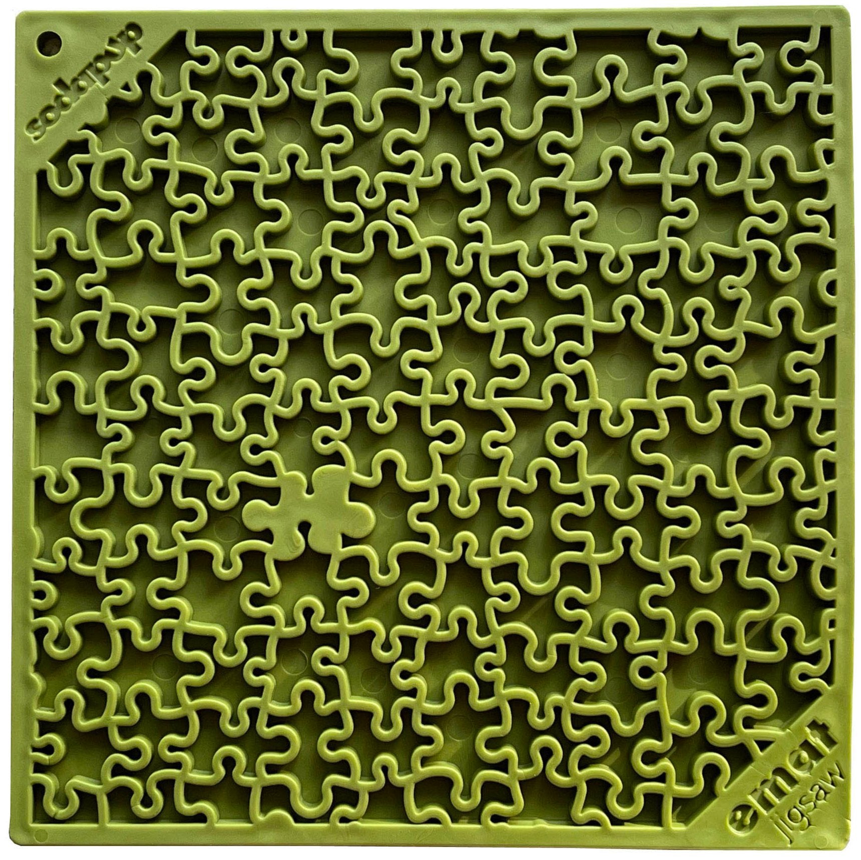 Jigsaw Puzzle eMat Enrichment Lick Mat for Dogs | USA Made