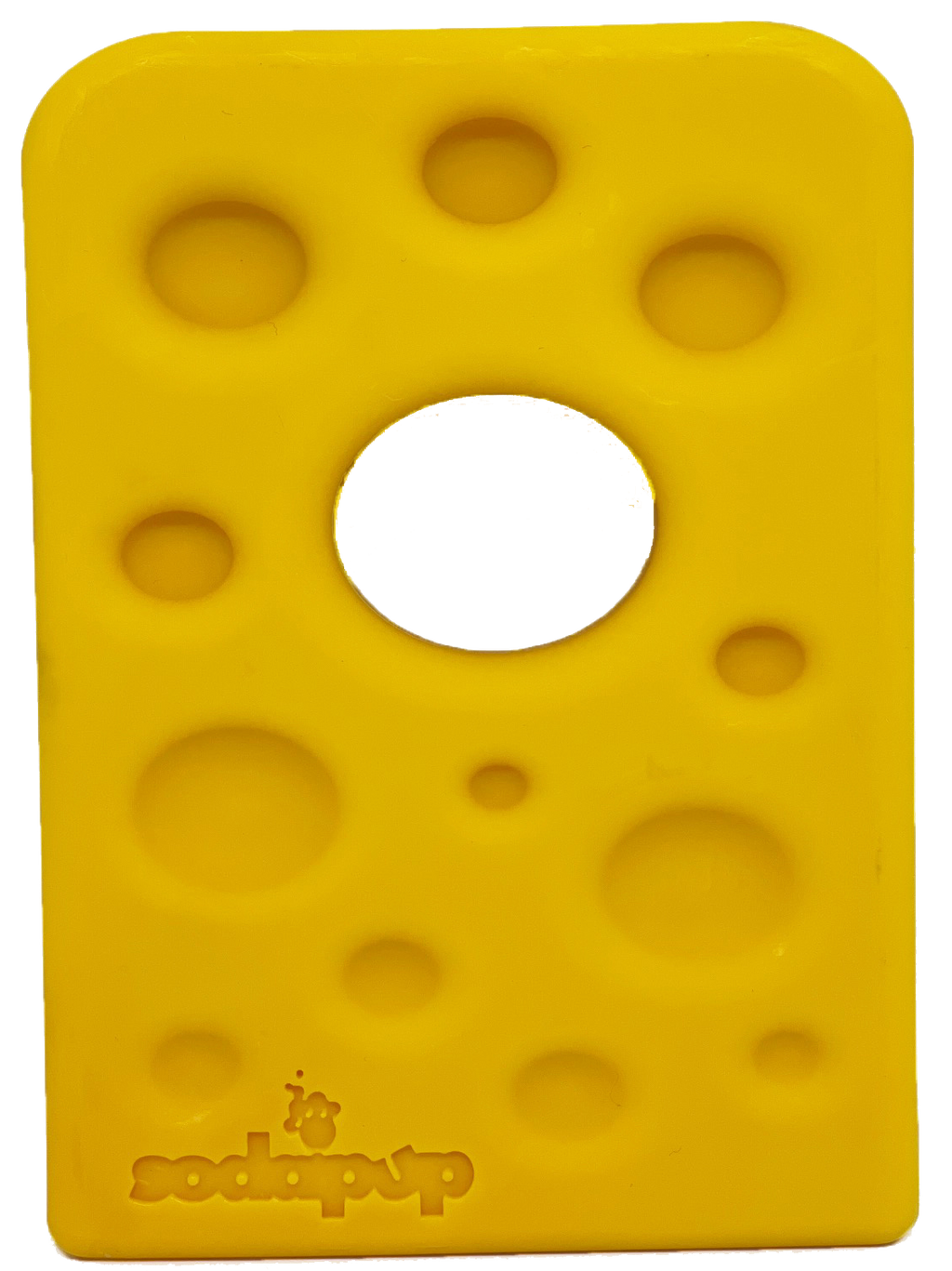 Swiss Cheese Wedge Nylon Dog Chew Toy for Aggressive Chewers | USA Made