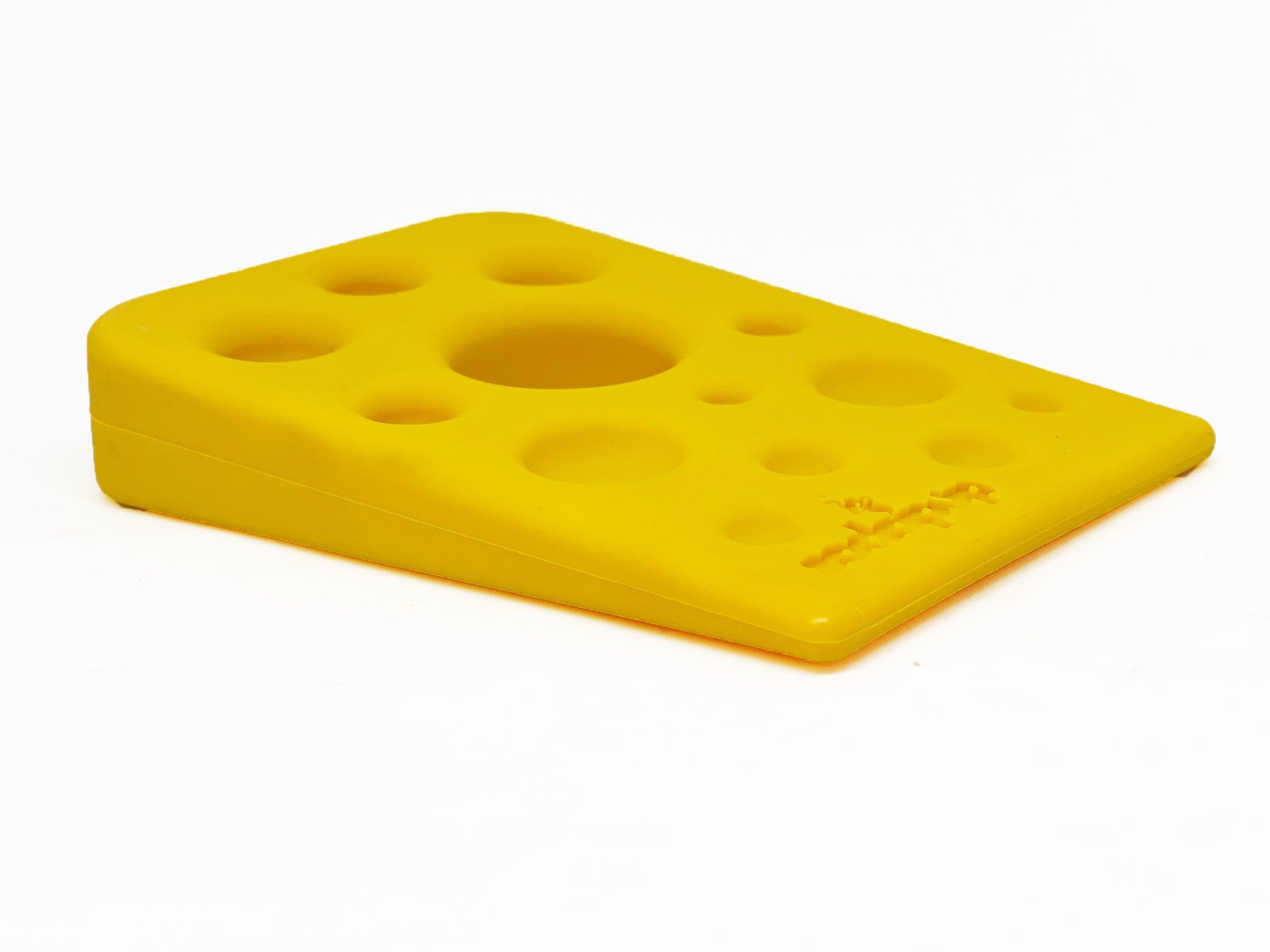 Swiss Cheese Wedge Nylon Dog Chew Toy for Aggressive Chewers | USA Made