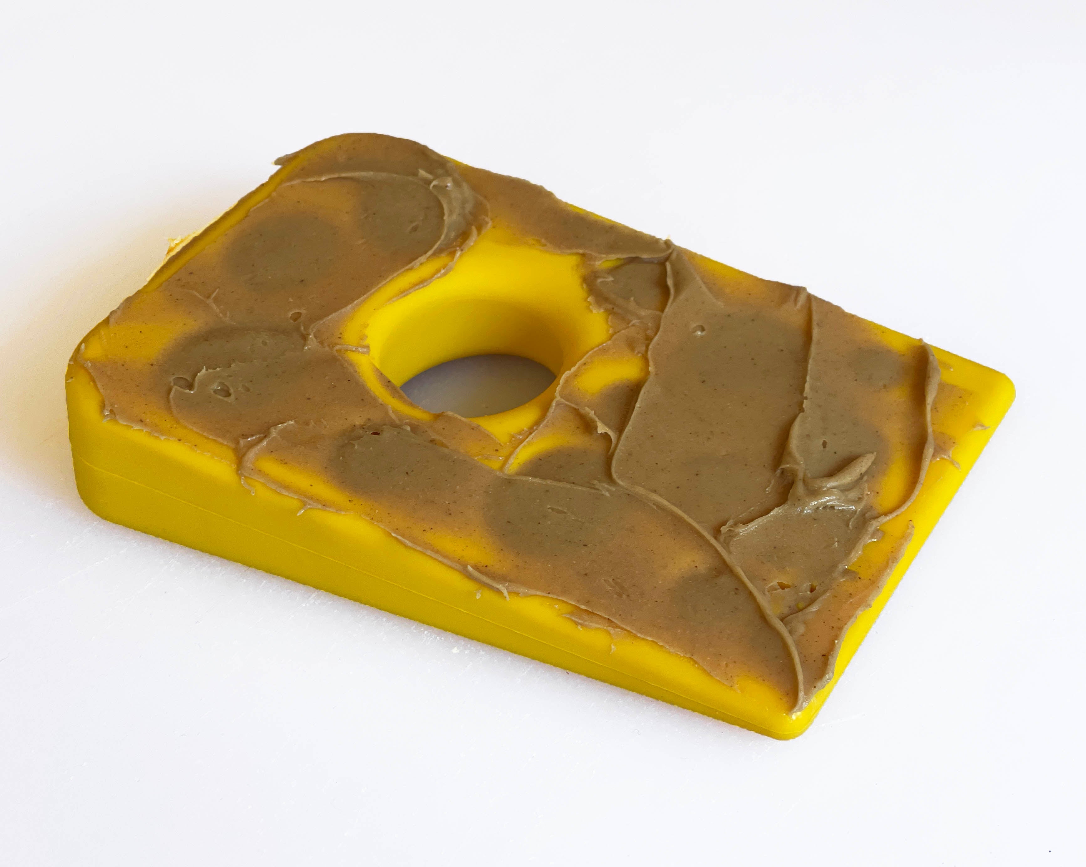 Swiss Cheese Wedge Nylon Dog Chew Toy for Aggressive Chewers | USA Made