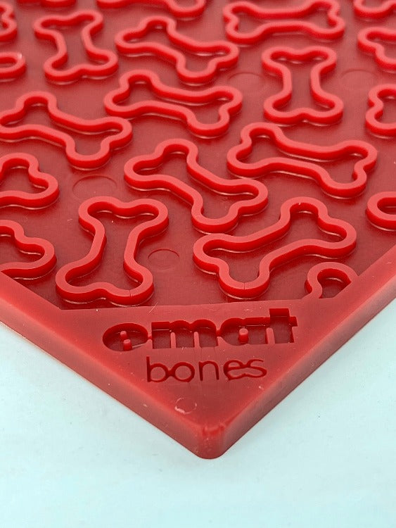 Bones eMat Enrichment Lick Mat for Dogs | USA Made