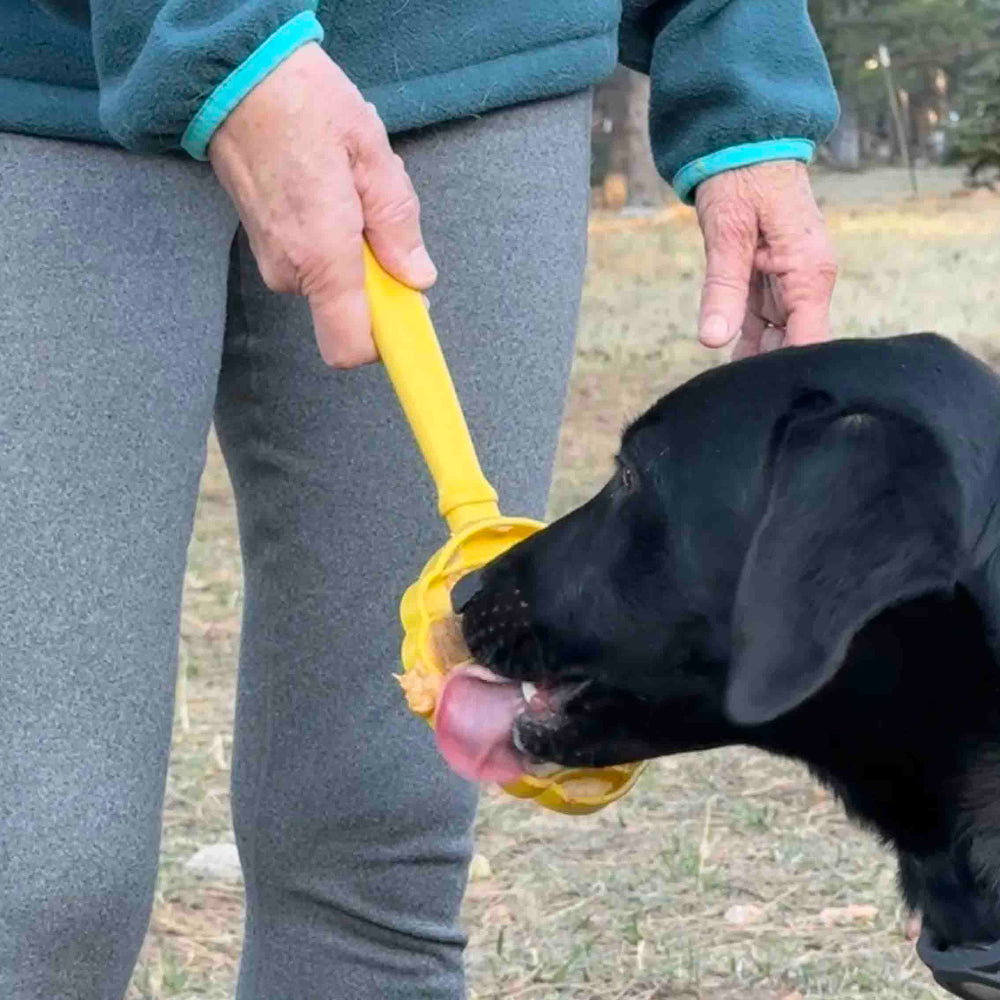 eStick Hand-Held Lick Stick Dog Enrichment Toy | USA Made
