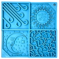 Sky eMat Enrichment Lick Mat for Dogs | Celestial Design | USA Made