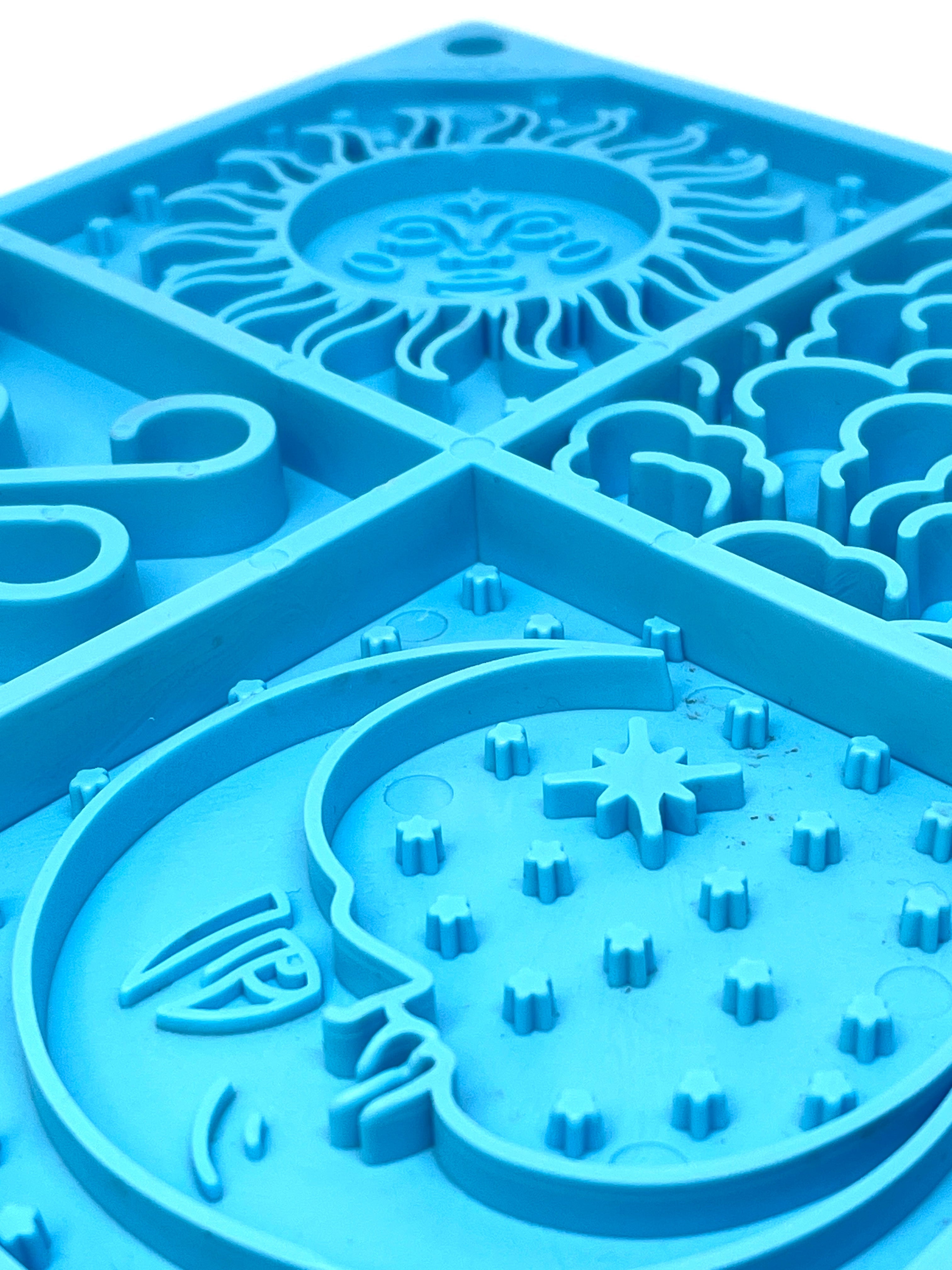 Sky eMat Enrichment Lick Mat for Dogs | Celestial Design | USA Made