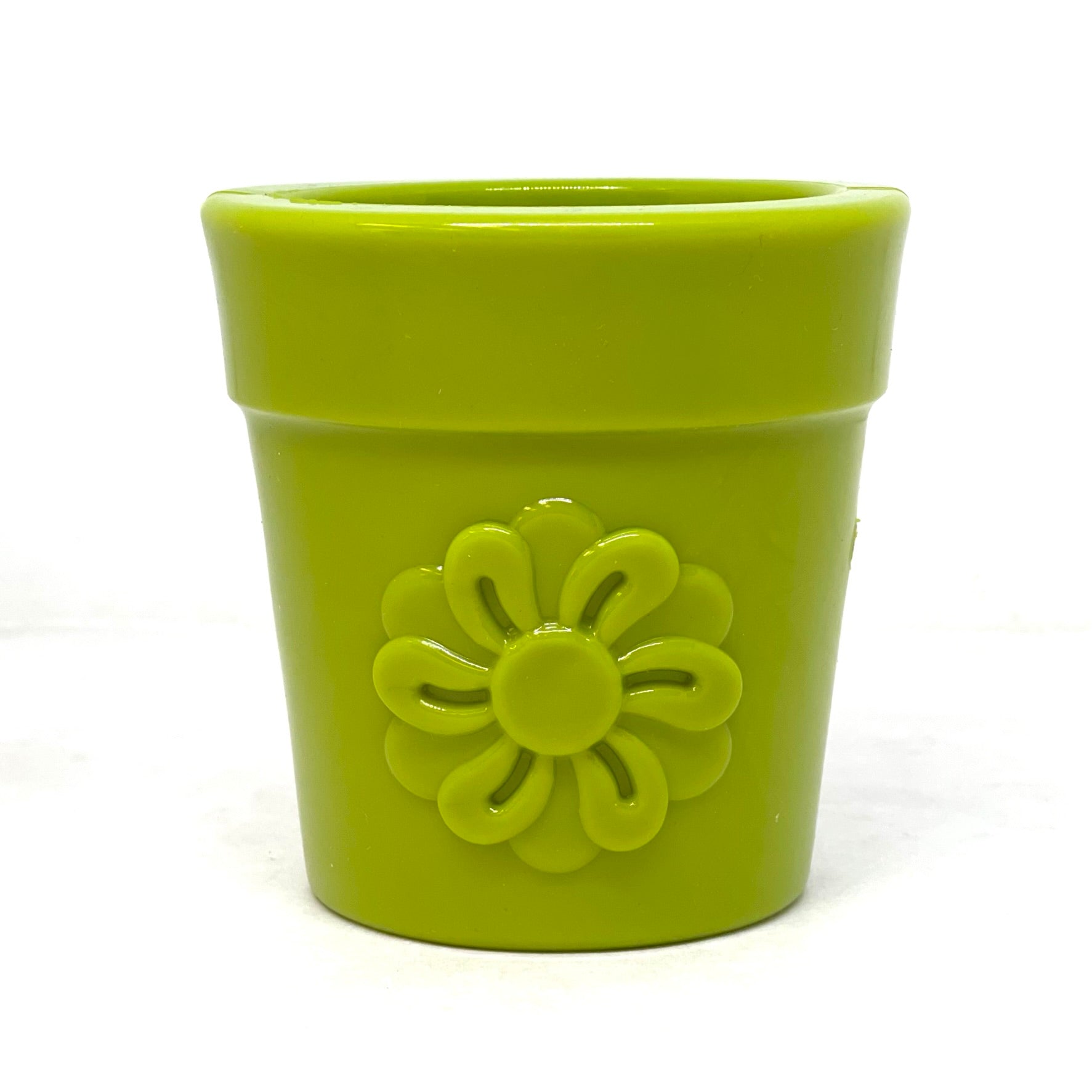 Large Flower Pot eCup Dog Treat Dispenser & Enrichment Toy | USA Made