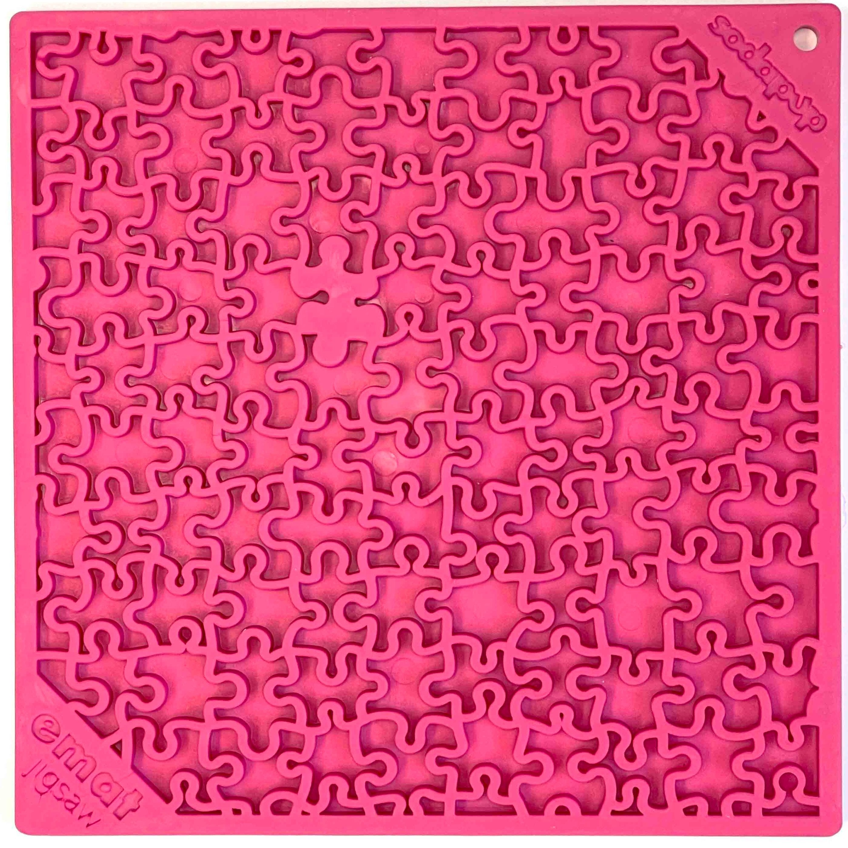 Jigsaw Puzzle eMat Enrichment Lick Mat for Dogs | USA Made