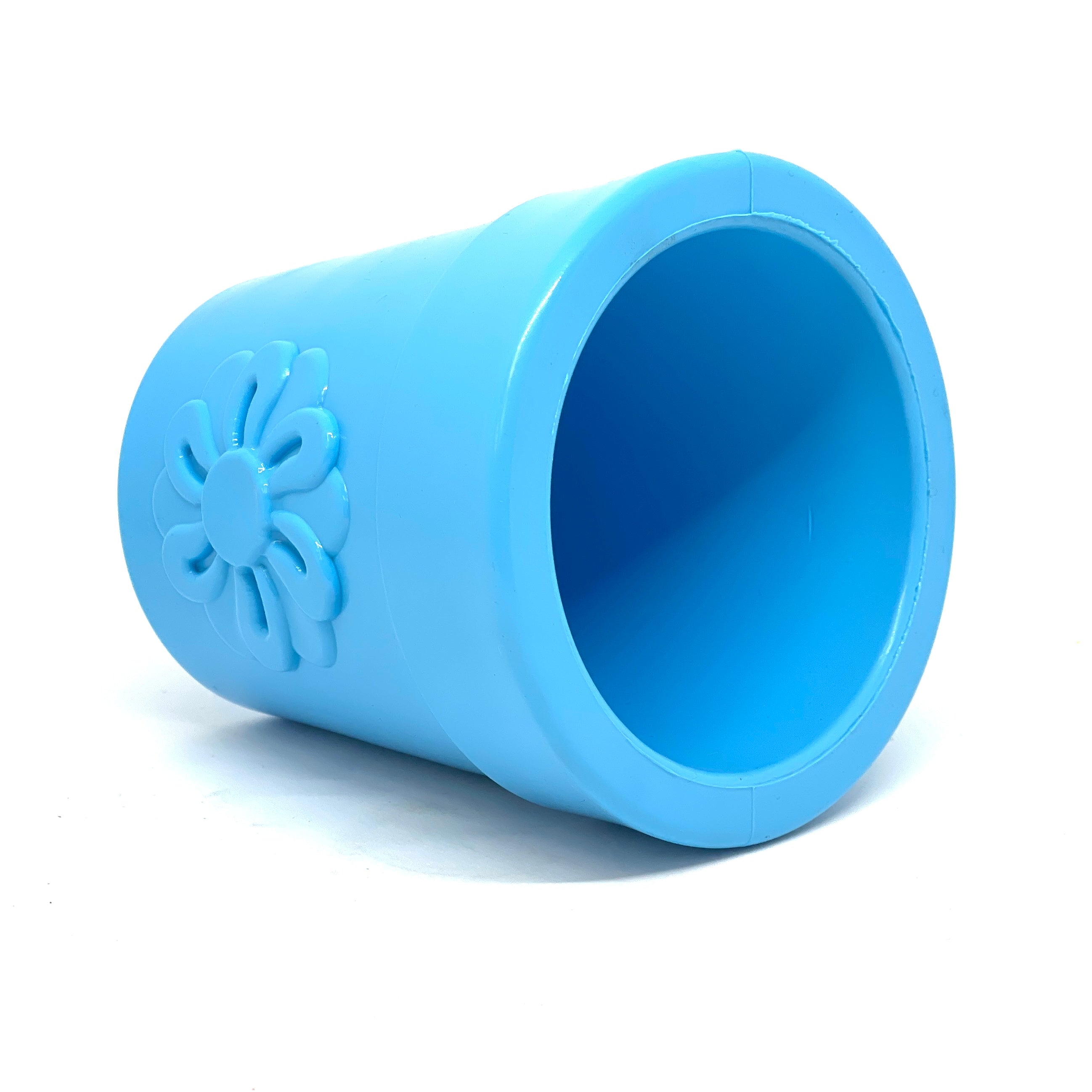 Large Flower Pot eCup Dog Treat Dispenser & Enrichment Toy | USA Made