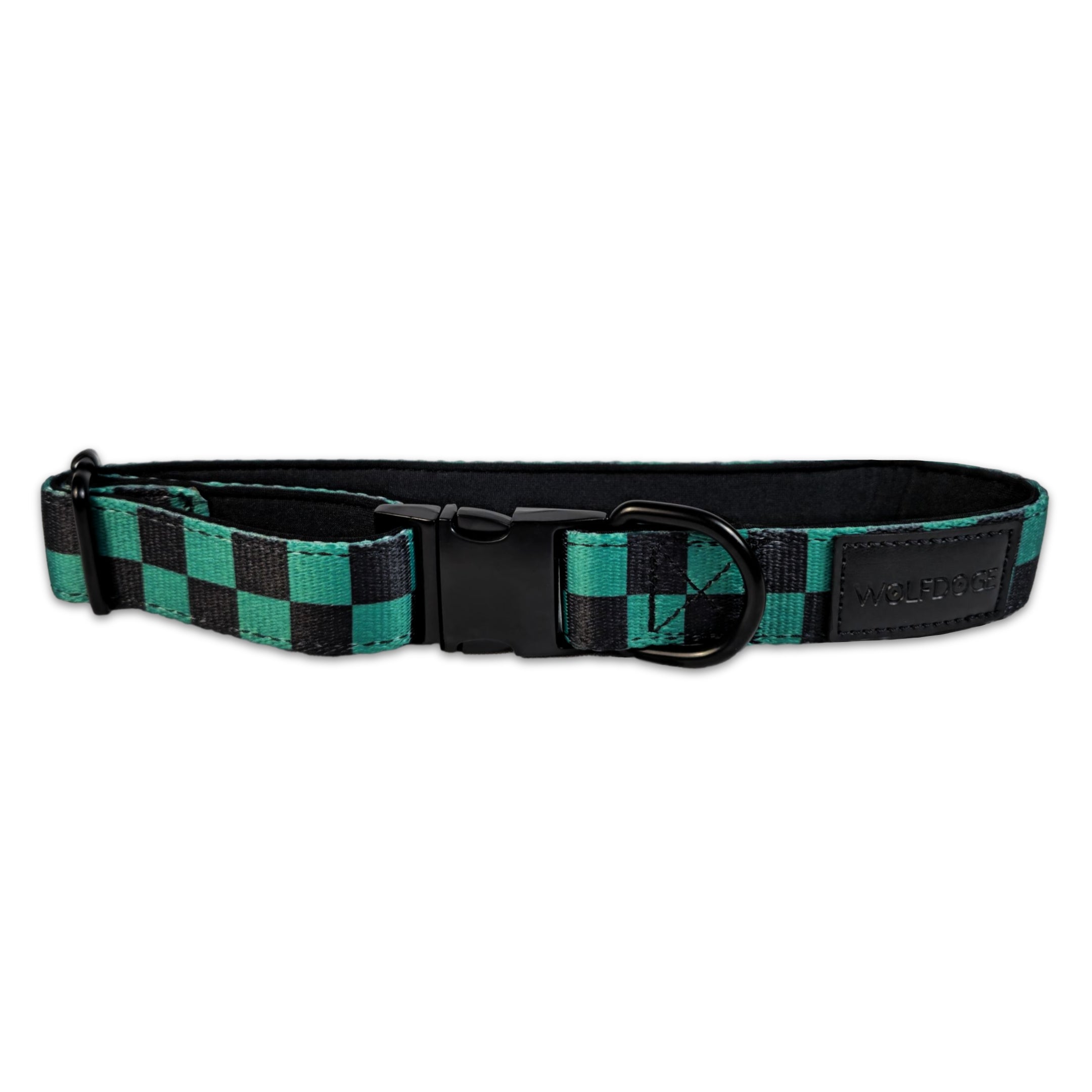 Wolfdoge Ichimatsu Checker Dog Collar – Collars | Doggo Dream Shop