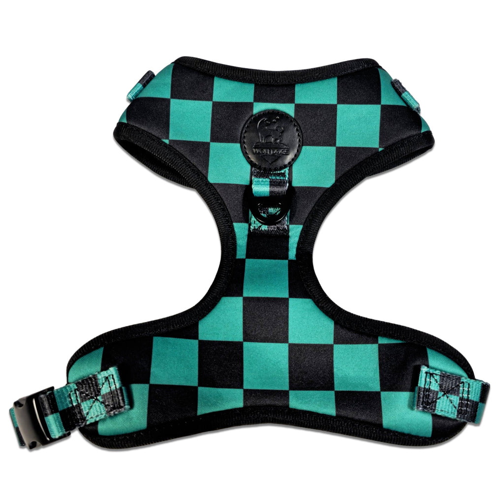 Wolfdoge Ichimatsu Checker Dog Harness – Harnesses | Doggo Dream Shop