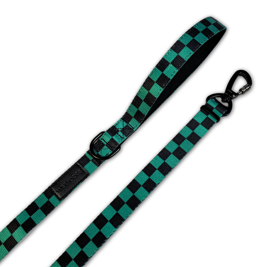Wolfdoge Ichimatsu Checker Dog Leash – Leashes | Doggo Dream Shop