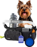 Dog Stroller Caddy Organizer – Insulated Cup Holders & Treat Pocket | Rubyloo