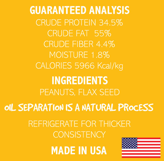 Dogtastic Peanut Butter for Dogs with Flax Seed - Xylitol-Free | USA Made