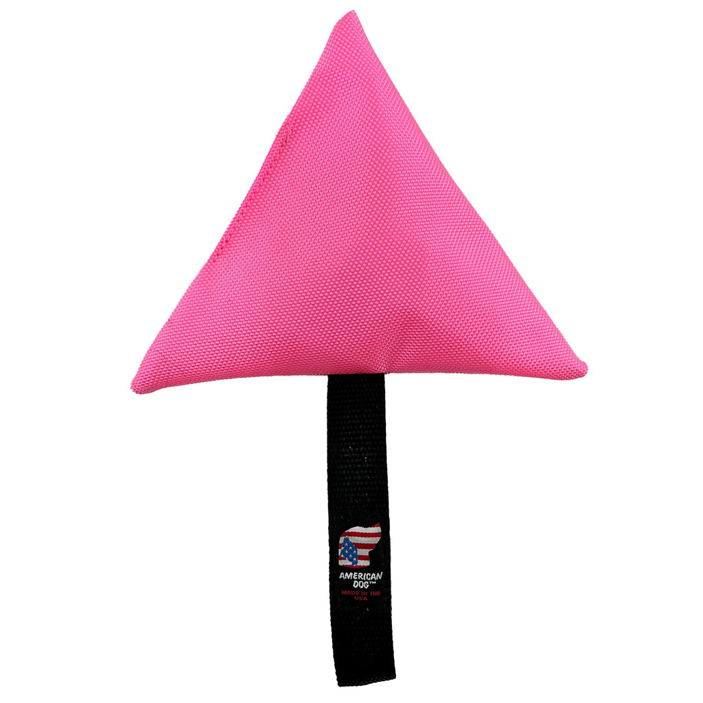 LUCKY DOG $7 Pink Triangle Tug – Dog Toys | Doggo Dream Shop