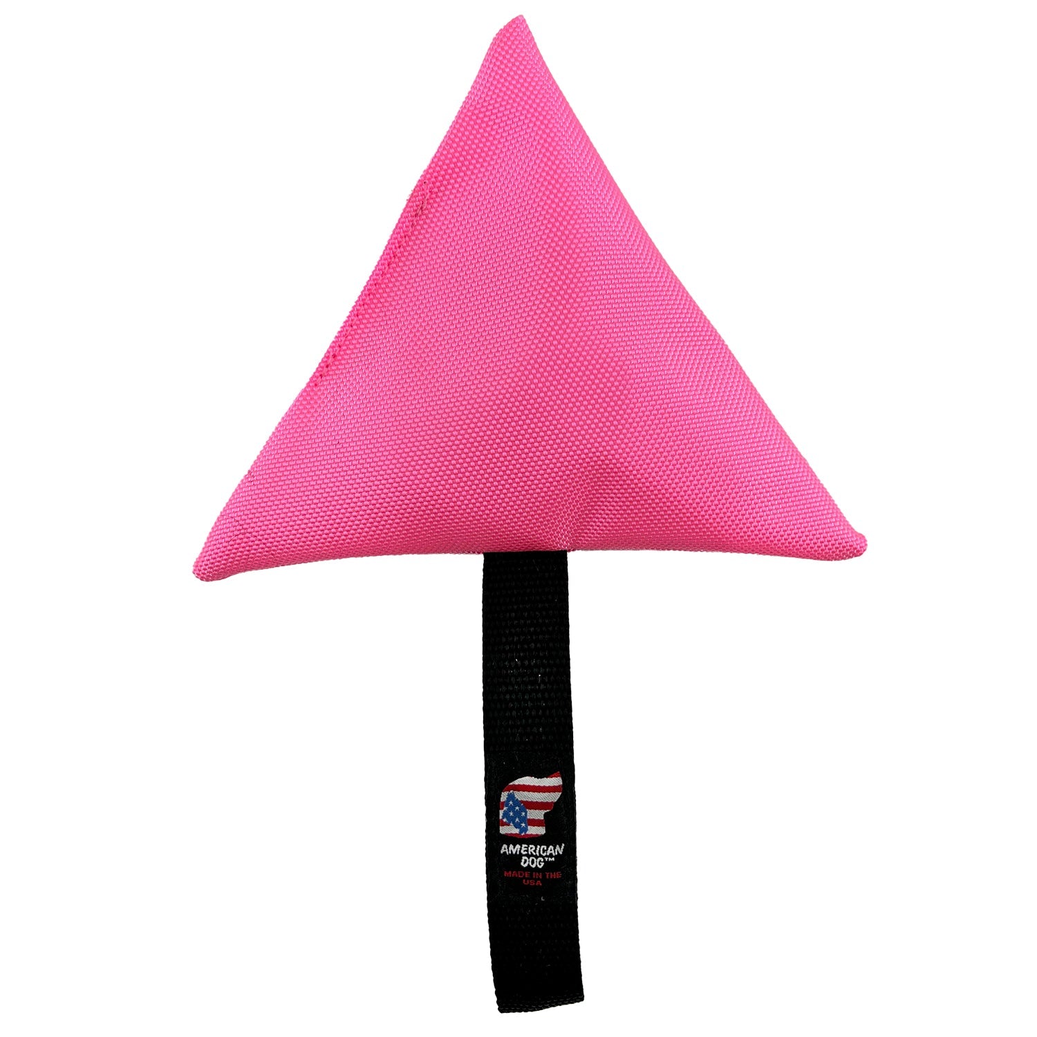 LUCKY DOG $7 Pink Triangle Tug – Dog Toys | Doggo Dream Shop