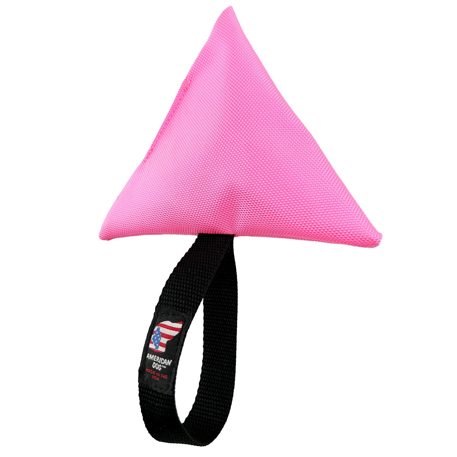 LUCKY DOG $7 Pink Triangle Tug – Dog Toys | Doggo Dream Shop