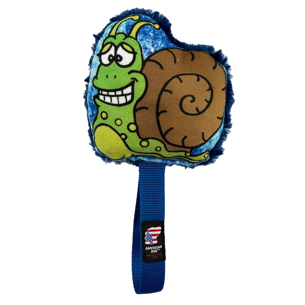 LUCKY DOG $7 Snail Tug Plushie – Dog Toys | Doggo Dream Shop