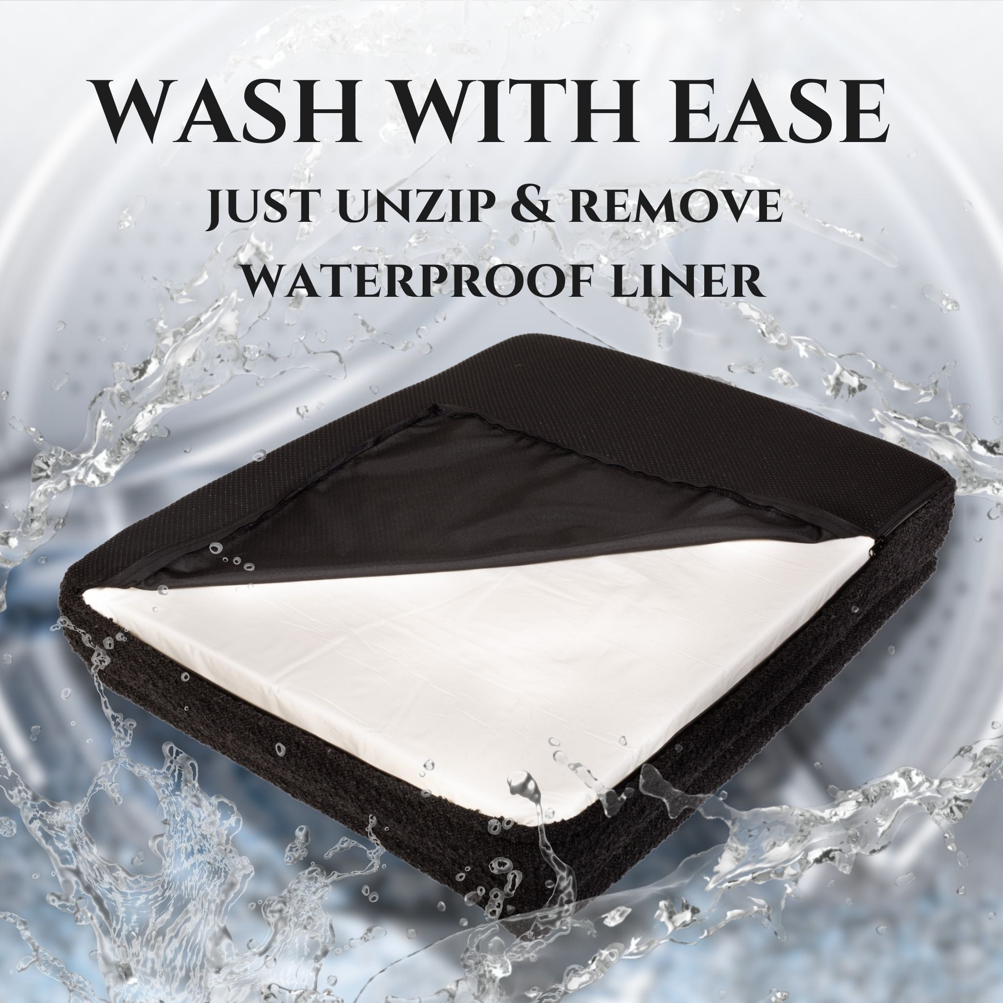 Luxury Orthopedic Dog Bed | Memory Foam + Boucle | Wasatch Pup