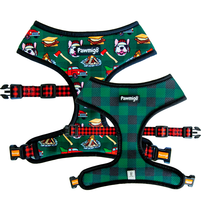 Lumbersnack Reversible Harness – Reversible Harness | Doggo Dream Shop
