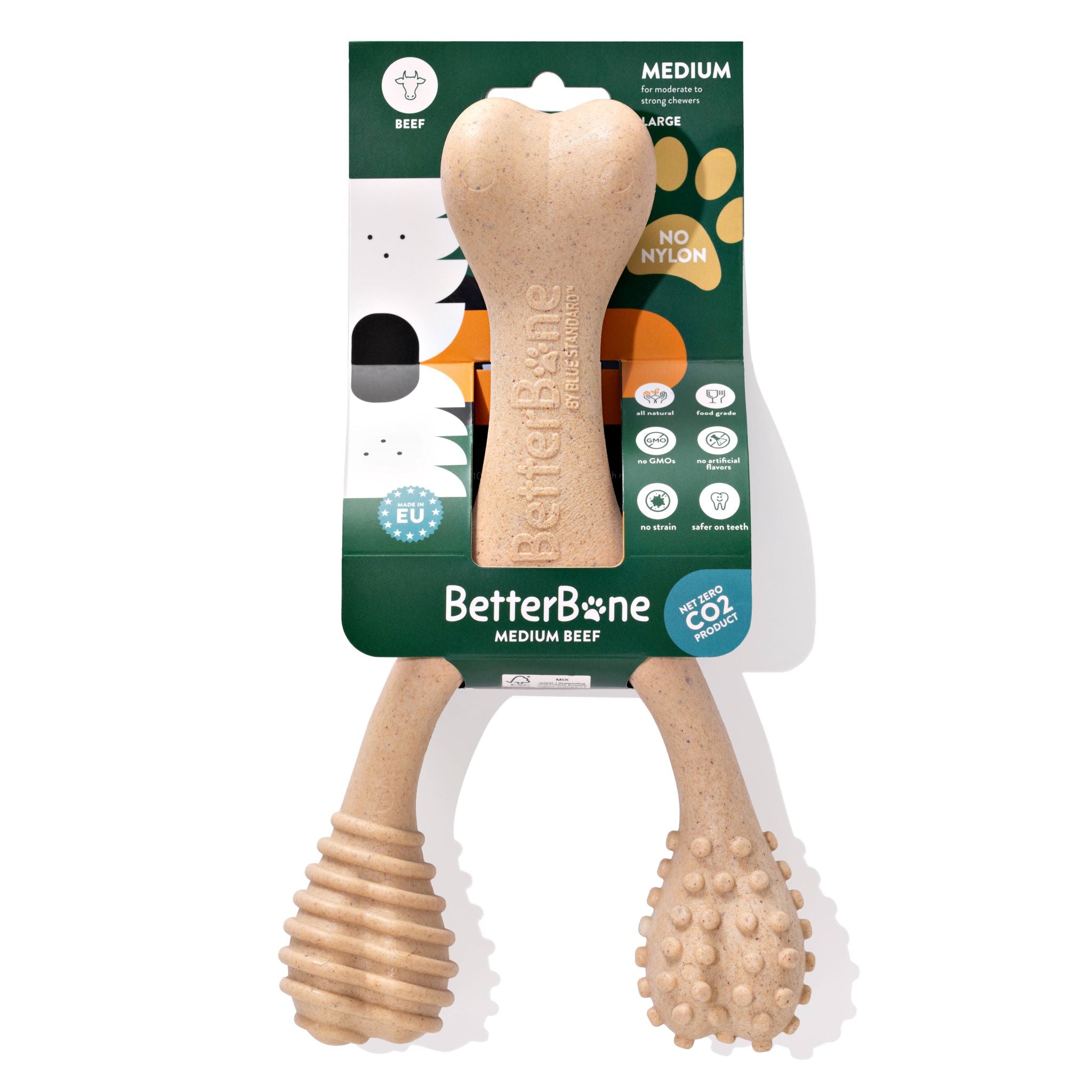 BetterBone MEDIUM Dog Chew Toy – Natural, Eco?Friendly & Non?Toxic – Dog Toys | Doggo Dream Shop