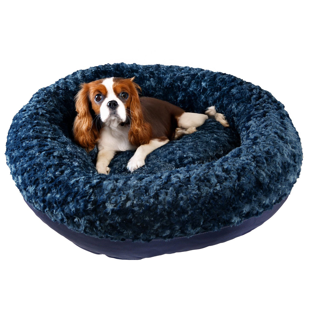 MidnightroundboolsterfurvanawithKingCharles - Doggo Dream Shop