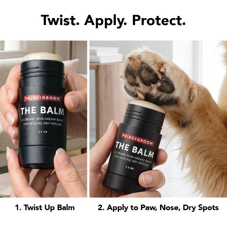 THE BALM – Nose & Paw Balm for Dogs by Pride+Groom