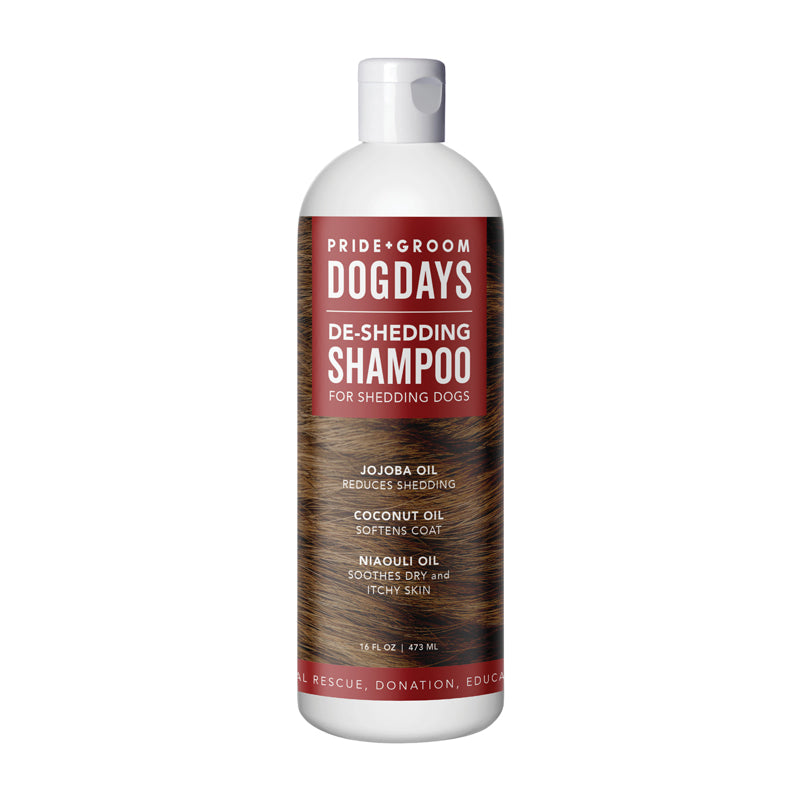 DOGDAYS De-Shedding Dog Shampoo – Pride+Groom