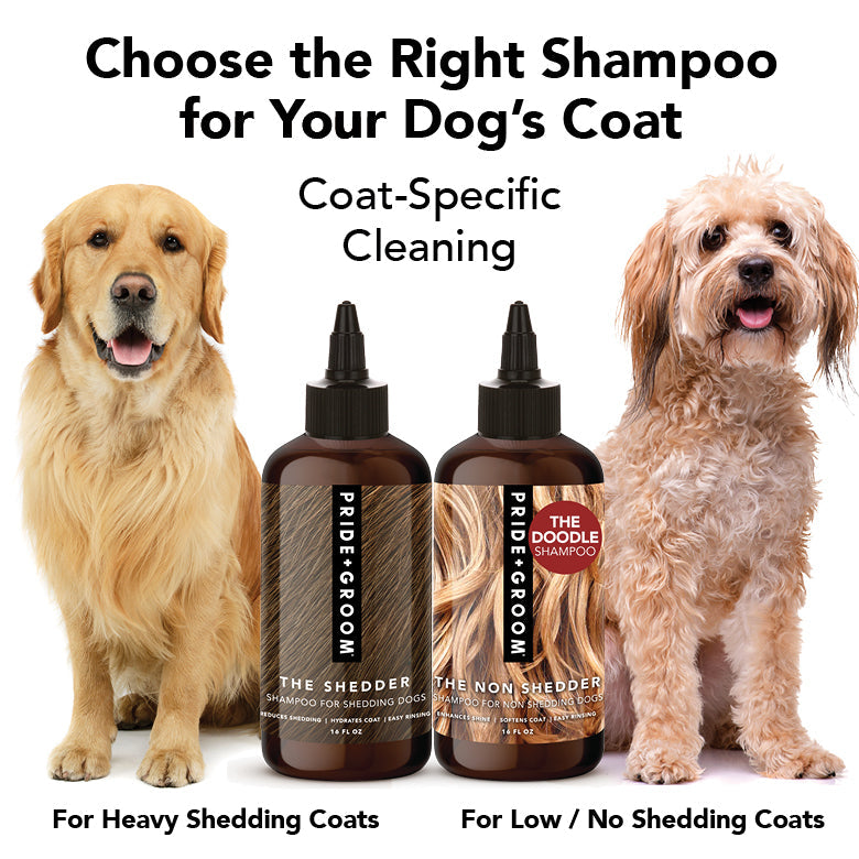 THE NON SHEDDER Dog Shampoo – Pride+Groom