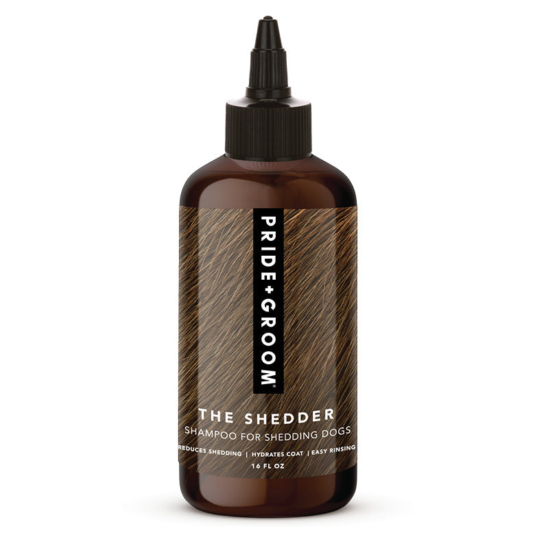THE SHEDDER Dog Shampoo – Pride+Groom