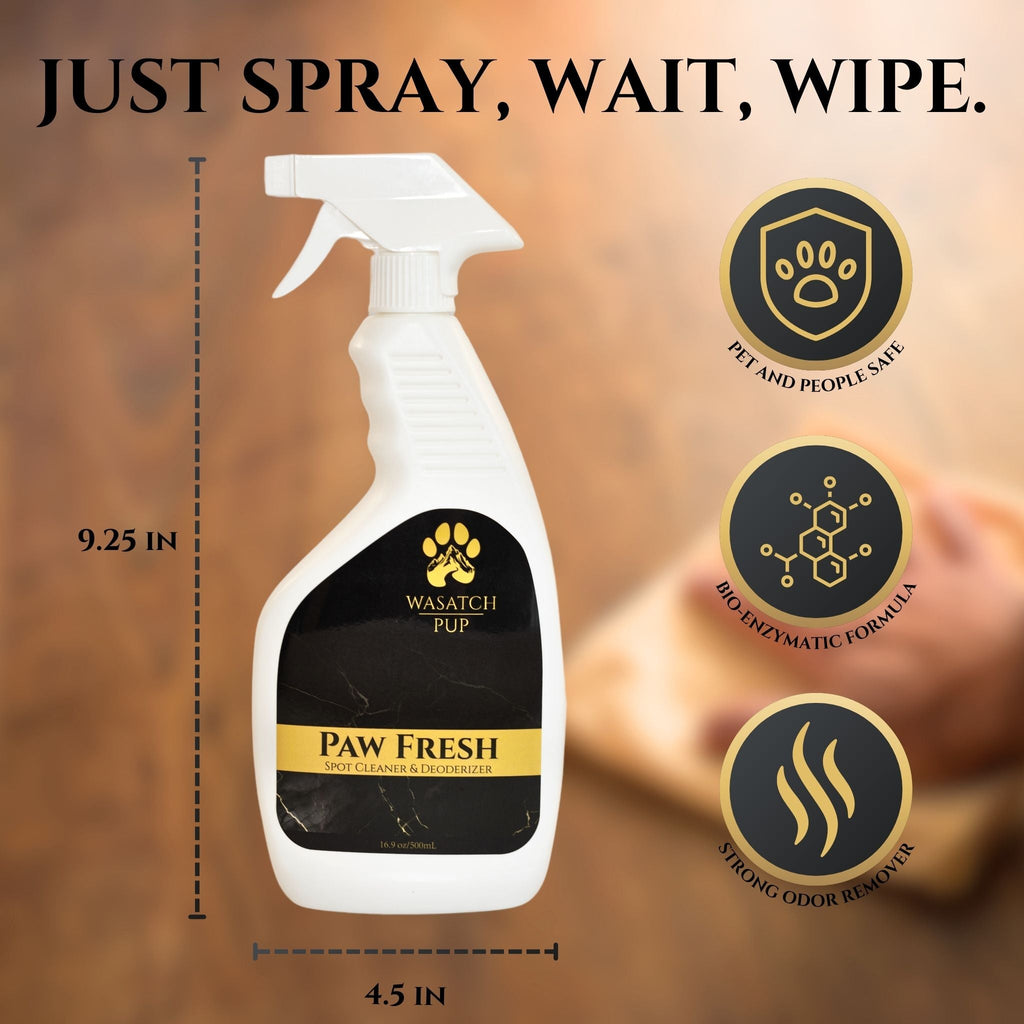 Paw Fresh Enzyme Spot Cleaner & Deodorizer | Wasatch Pup