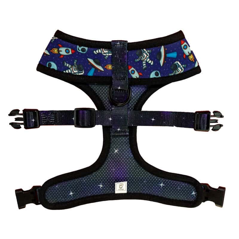 Extra-Furrestrial Reversible Harness – Reversible Harness | Doggo Dream Shop