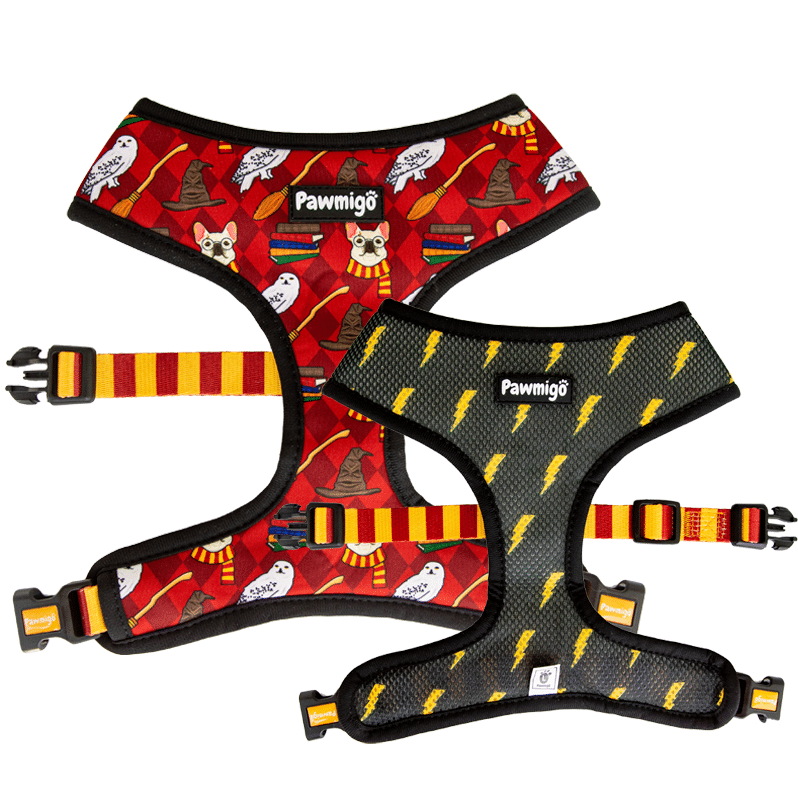 Pawgwarts Reversible Harness – Reversible Harness | Doggo Dream Shop
