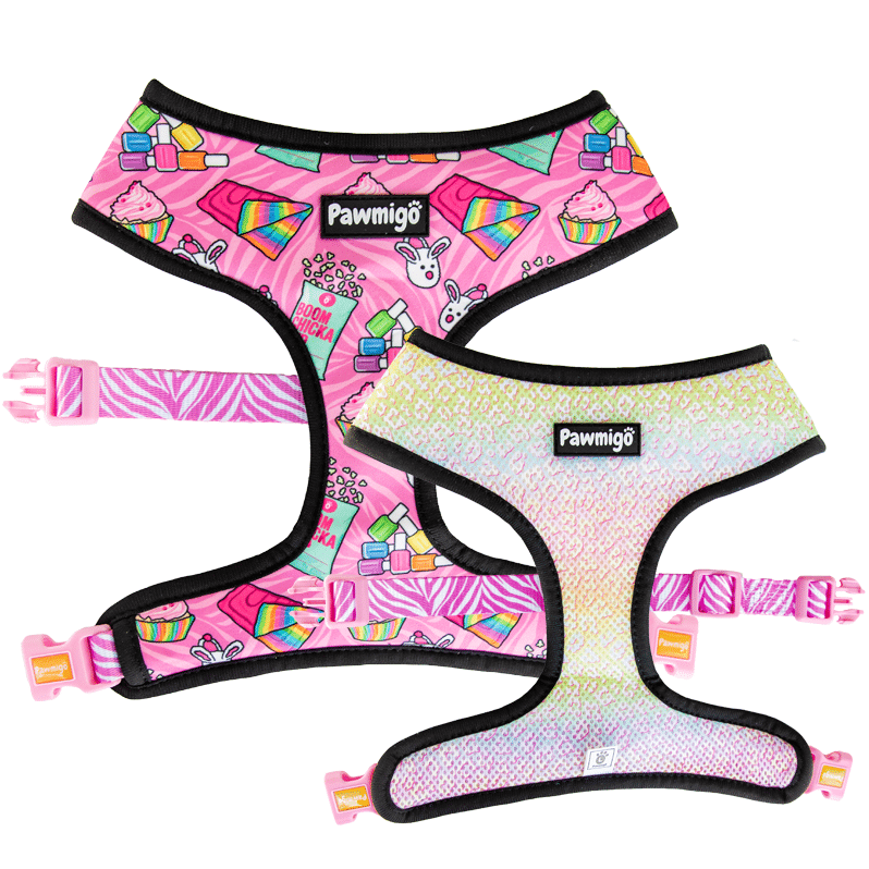 Slumber Pawty Reversible Harness – Reversible Harness | Doggo Dream Shop