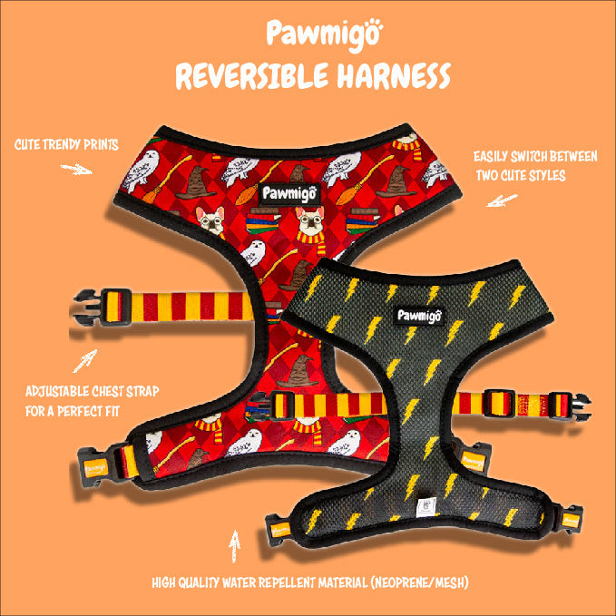 Fairytail Reversible Harness – Reversible Harness | Doggo Dream Shop