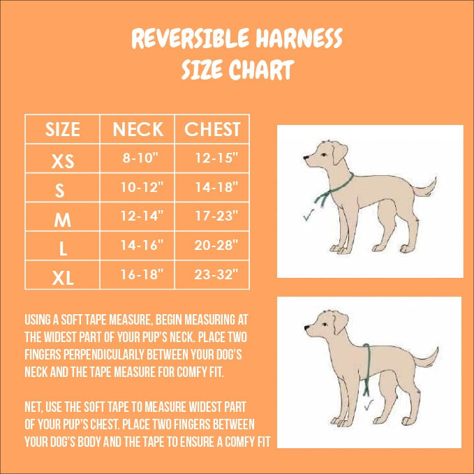 Lumbersnack Reversible Harness – Reversible Harness | Doggo Dream Shop