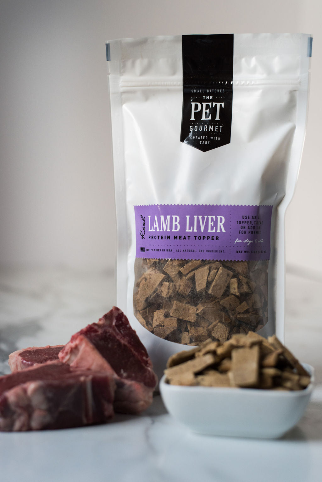 Freeze Dried Lamb Liver Dog Treat | The Pet Gourmet
