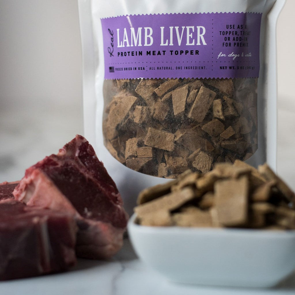 Freeze Dried Lamb Liver Dog Treat | The Pet Gourmet