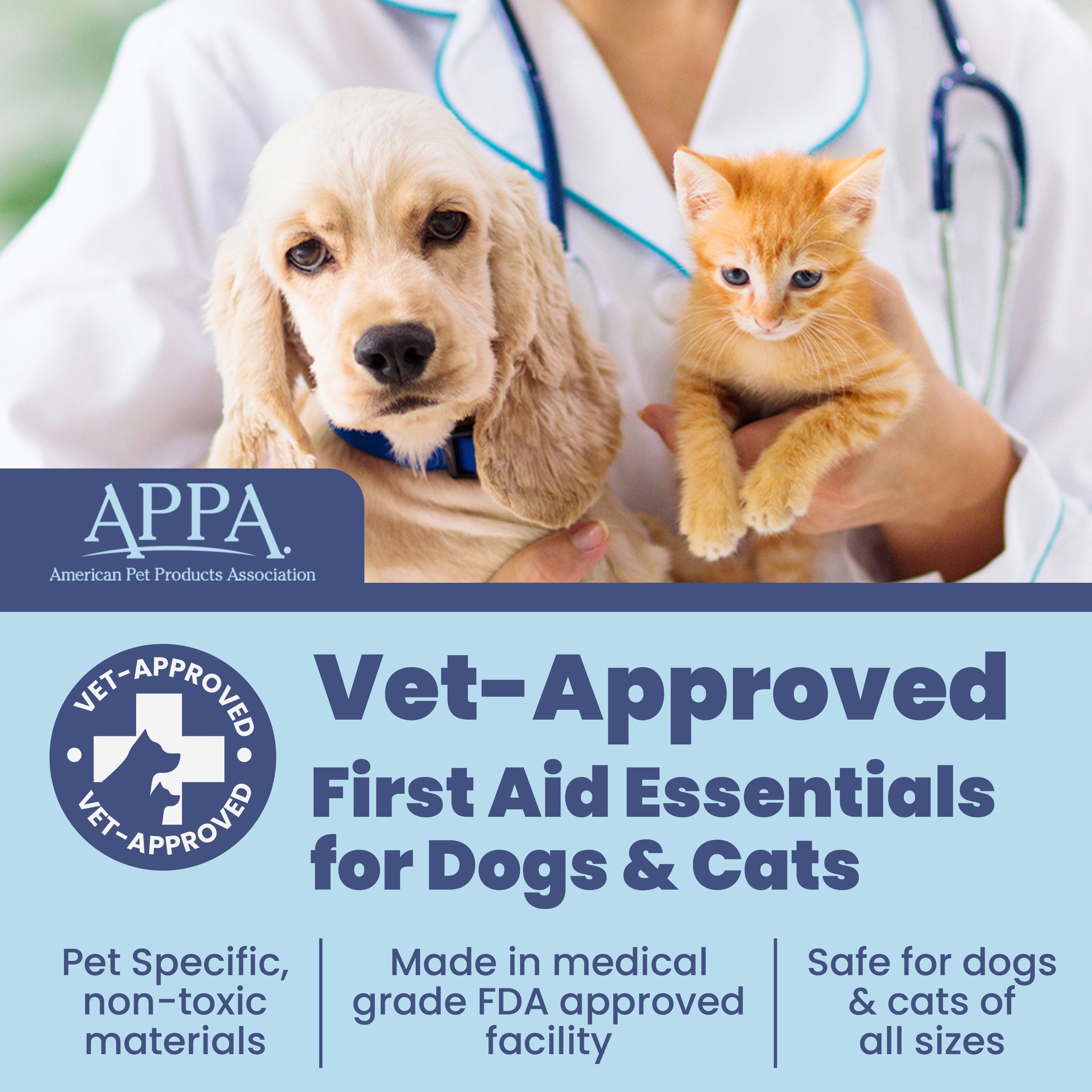 Pet First Aid Kit for Dogs & Cats – Vet-Approved Essentials | Rubyloo