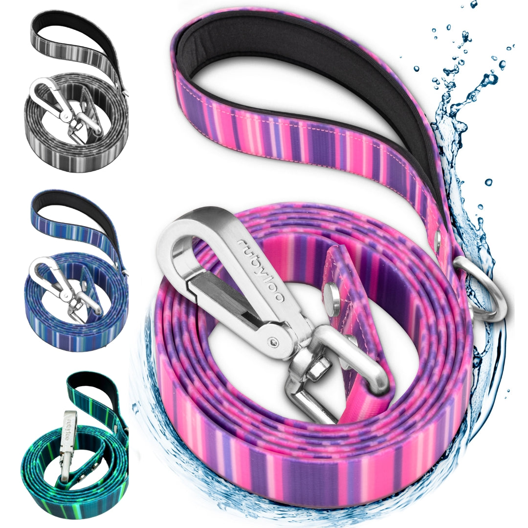 Waterproof Dog Leash – Washable, Stink-Proof & Quick-Dry | Rubyloo