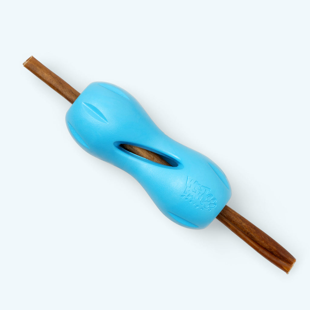 West Paw Qwizl Treat Dispensing Chew Toy for Dogs