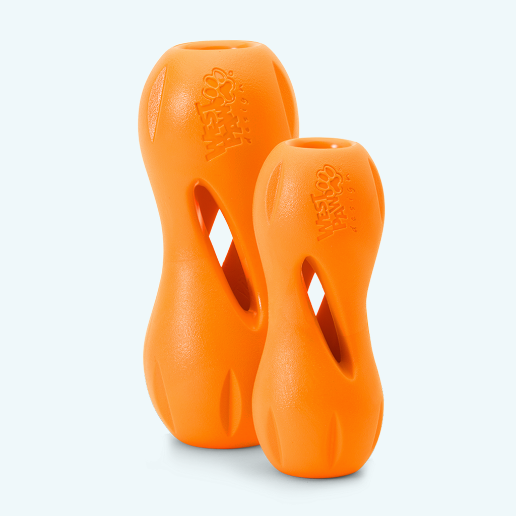 West Paw Qwizl Treat Dispensing Chew Toy for Dogs