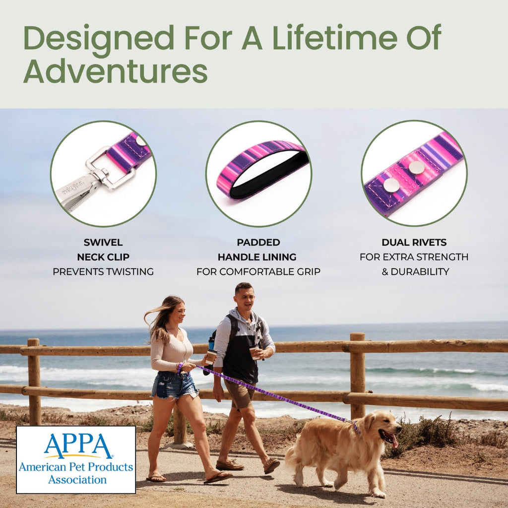 Waterproof Dog Leash – Washable, Stink-Proof & Quick-Dry | Rubyloo