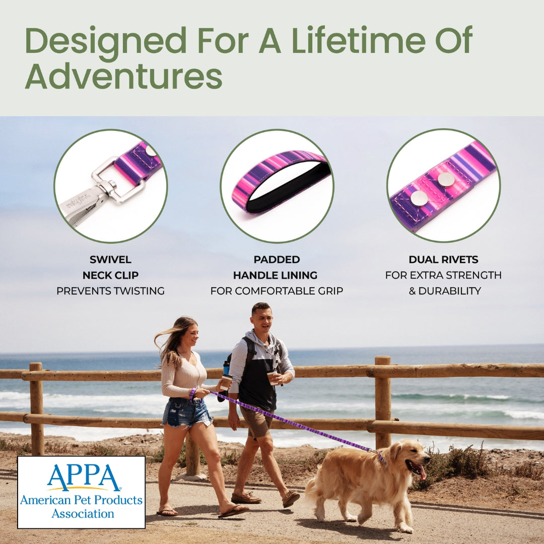 Waterproof Dog Leash – Washable, Stink-Proof & Quick-Dry | Rubyloo