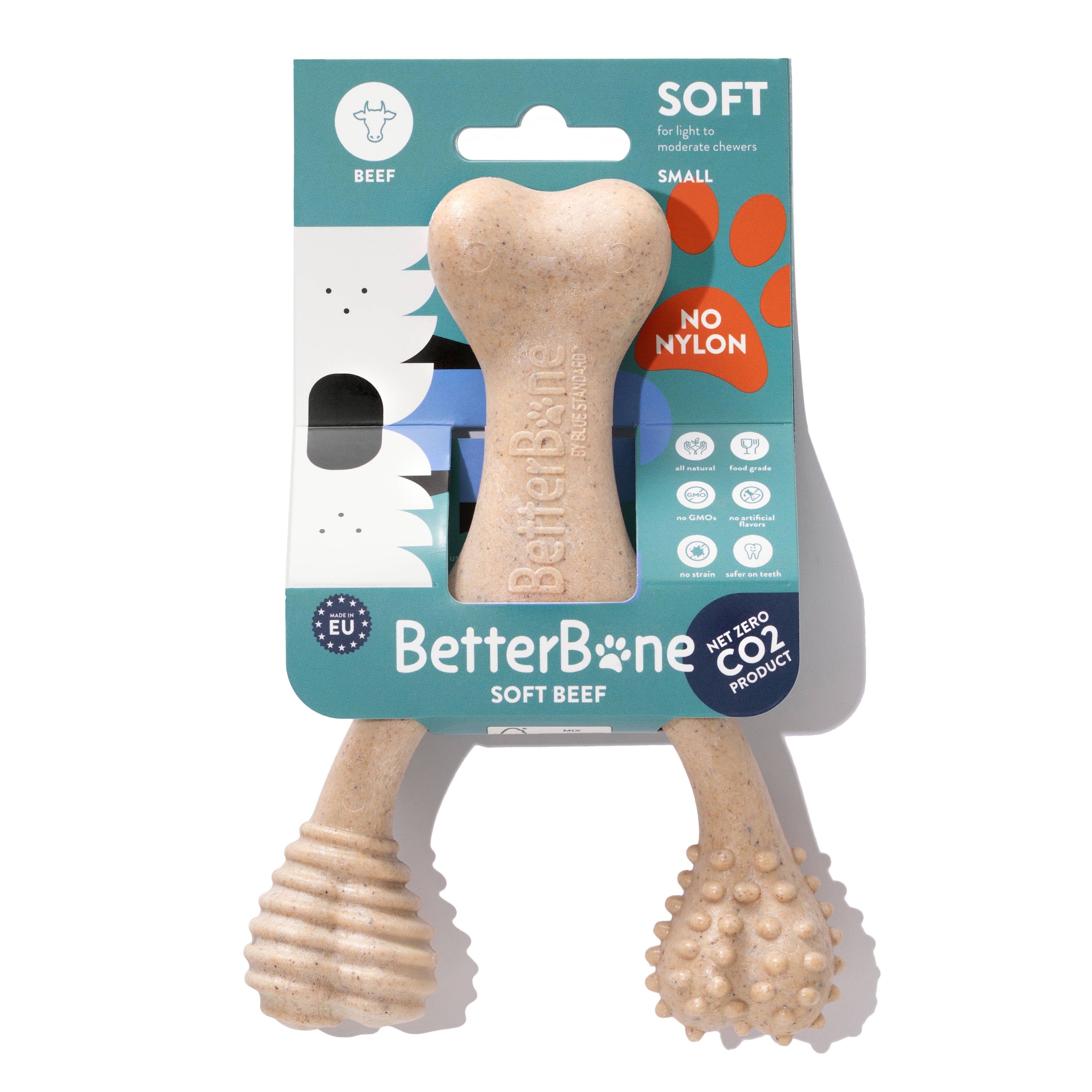 BetterBone SOFT Dog Chew Toy – Natural, Gentle & Perfect for Puppies, Seniors & Light Chewers – Dog Toys | Doggo Dream Shop