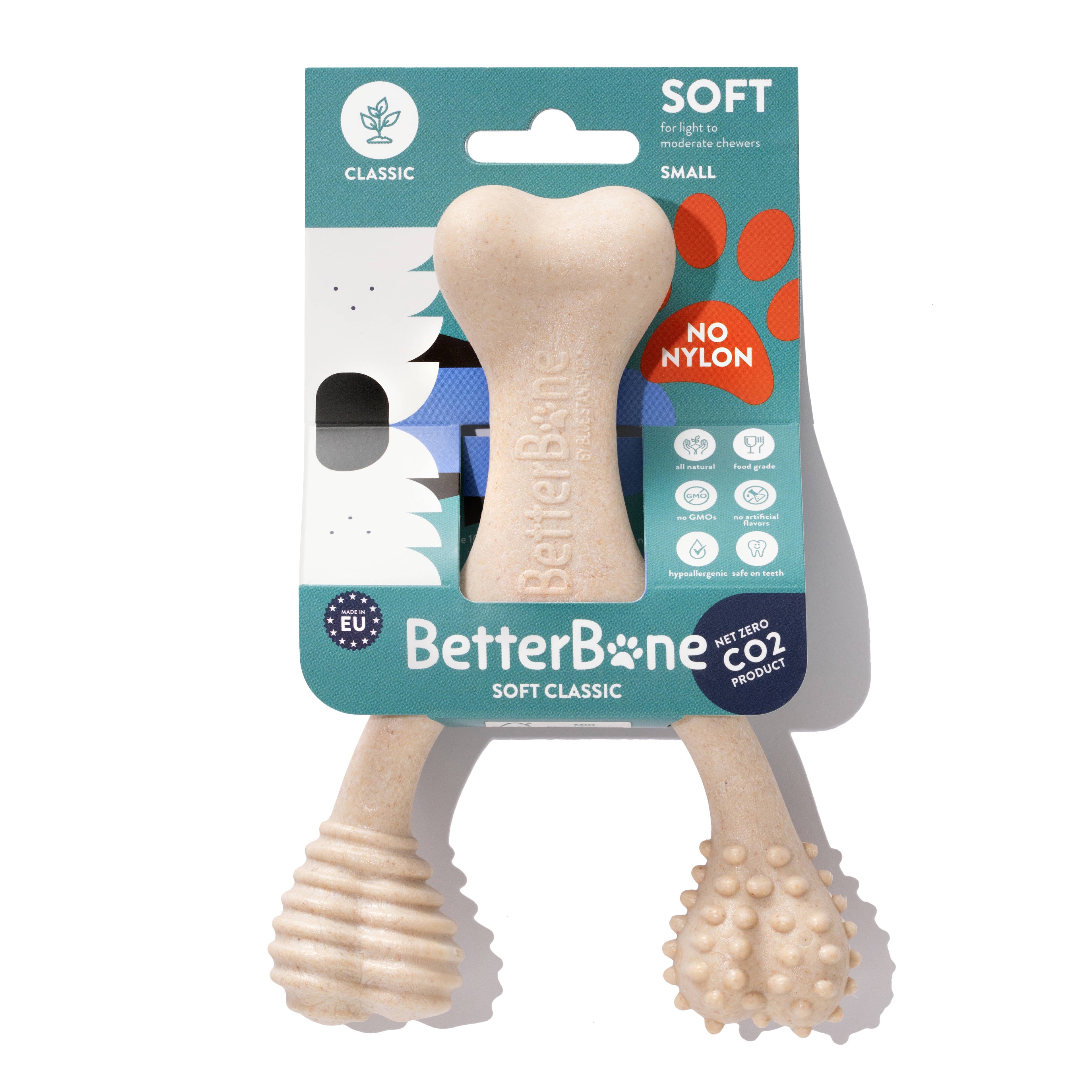 BetterBone SOFT Dog Chew Toy – Natural, Gentle & Perfect for Puppies, Seniors & Light Chewers – Dog Toys | Doggo Dream Shop
