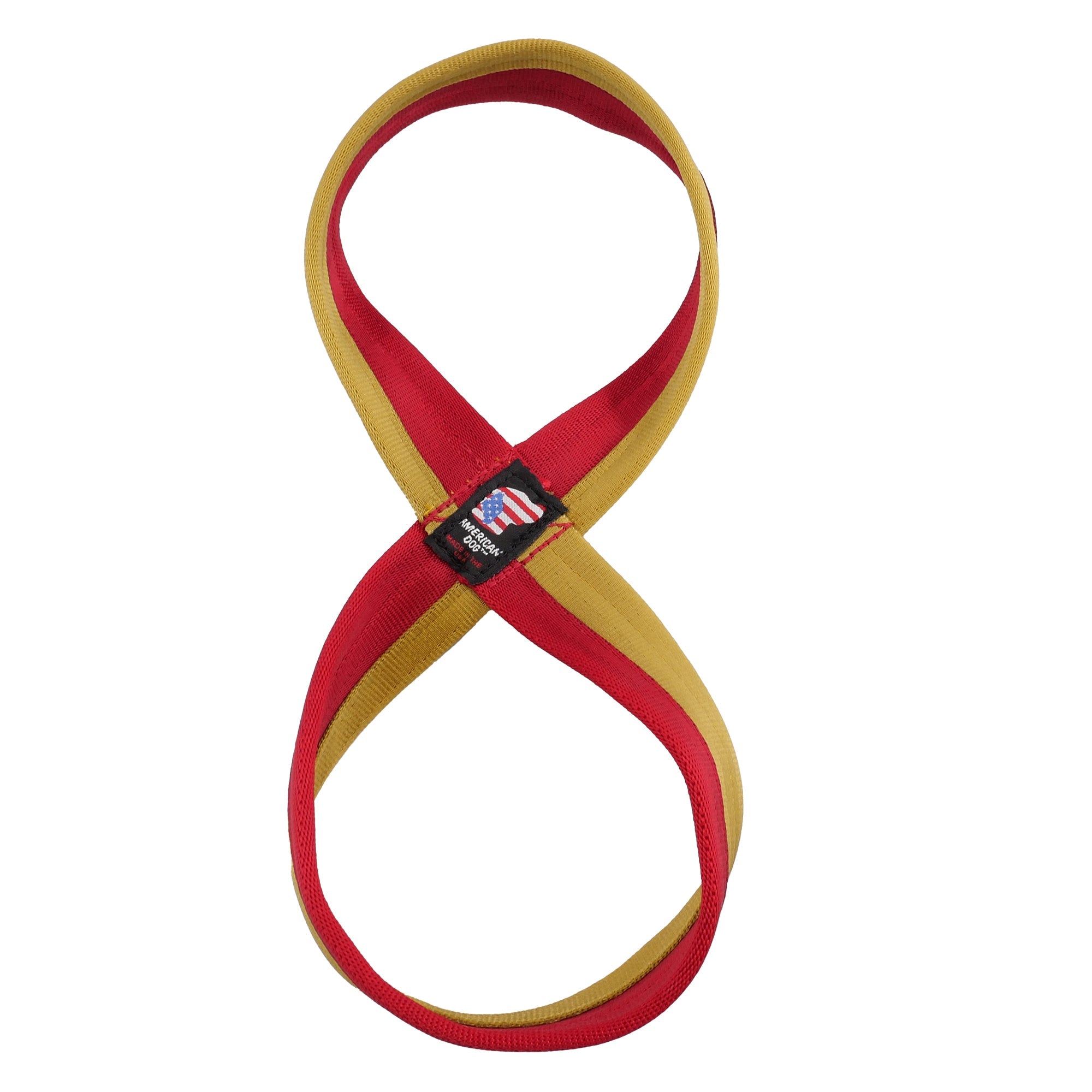 Seatbelt 2-Tone Figure 8 Tug – Dog Toys | Doggo Dream Shop