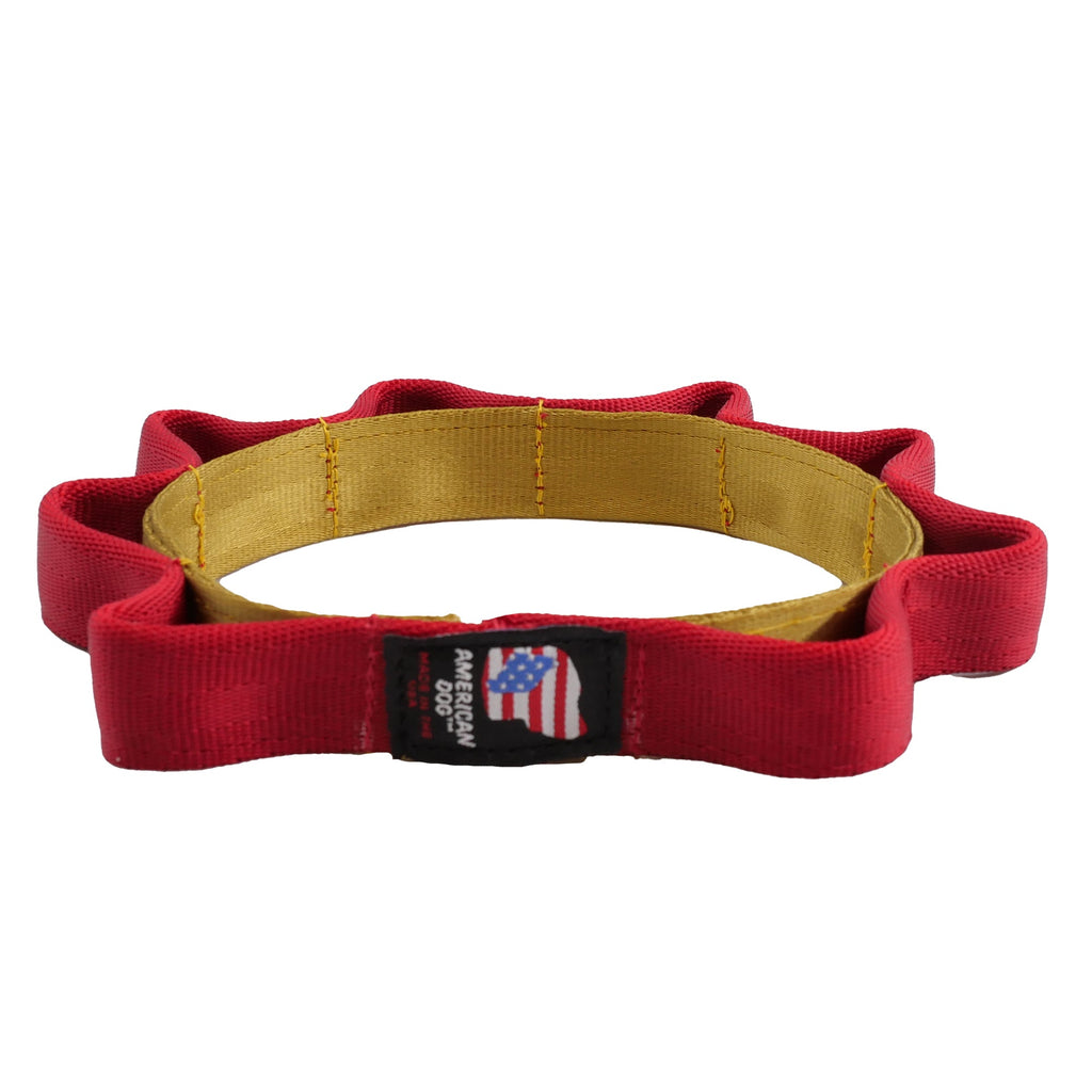 Seatbelt 2 Tone Sprocket Tug Flyer – Dog Toys | Doggo Dream Shop