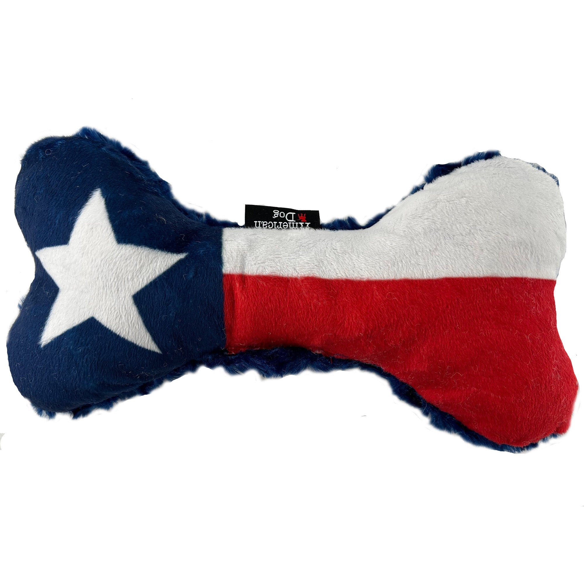 Texas Flag Bone (Fleece) – Dog Toys | Doggo Dream Shop